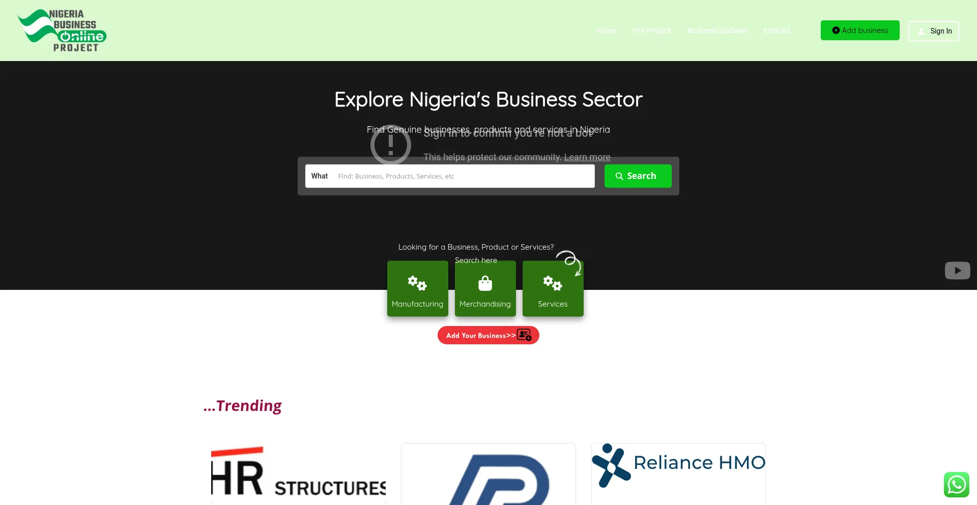 Nigeriabusinessonline.com é Seguro e Confiável?