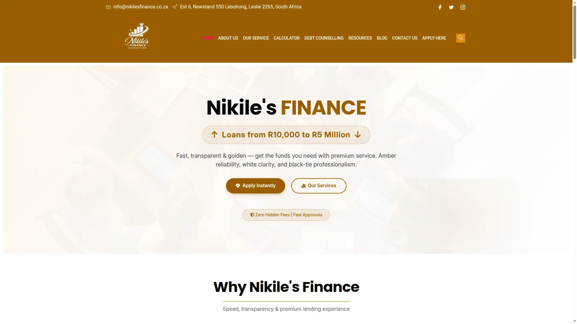 Nikilesfinance.co.za