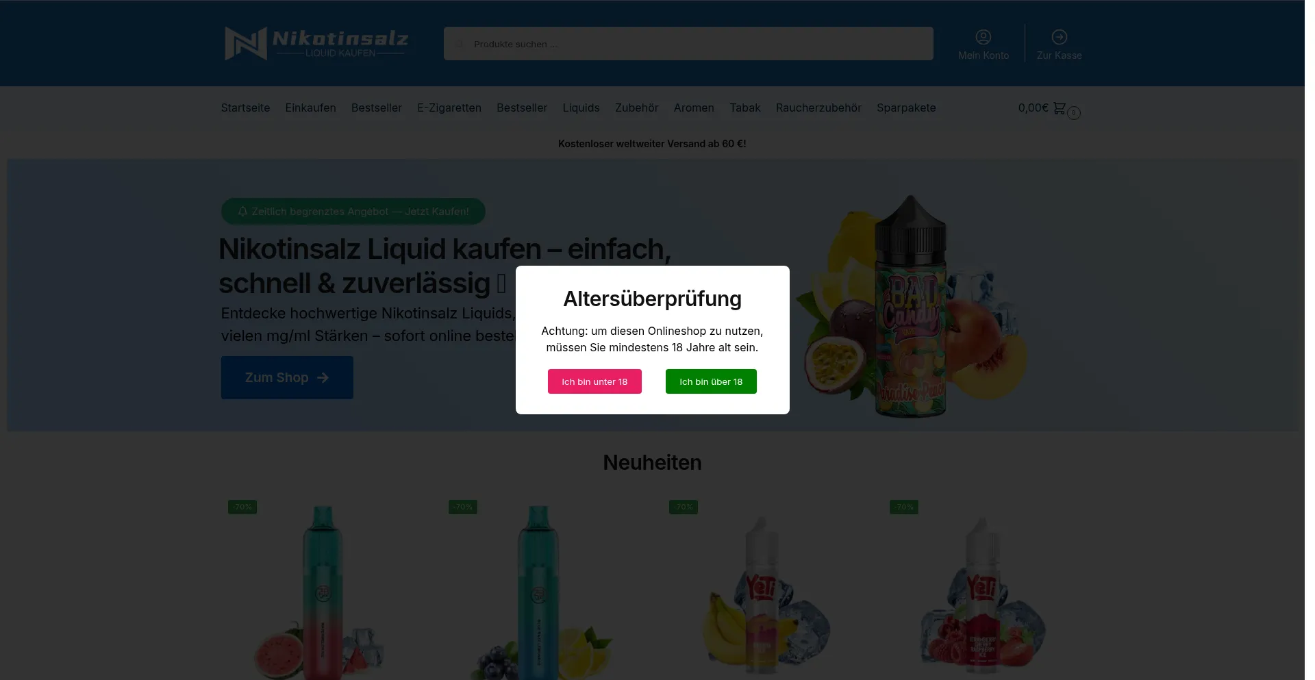 Nikotinsalzshop.com