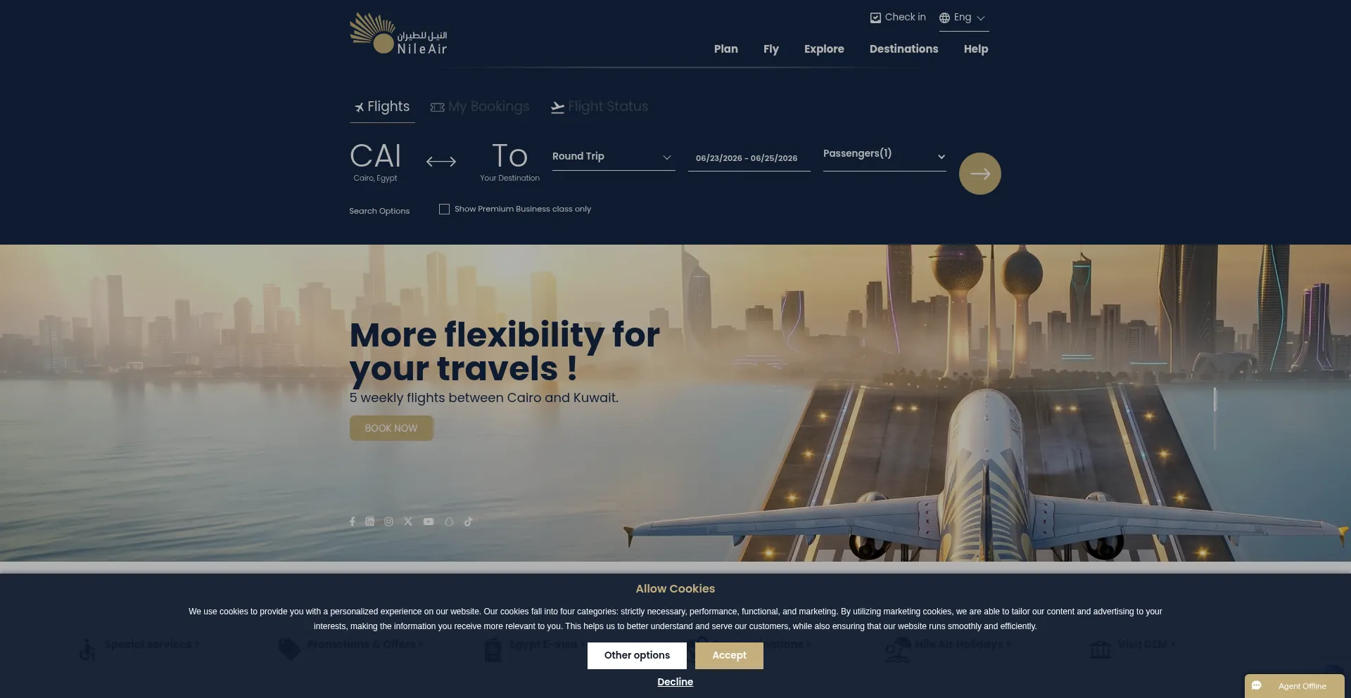 Nileair.com