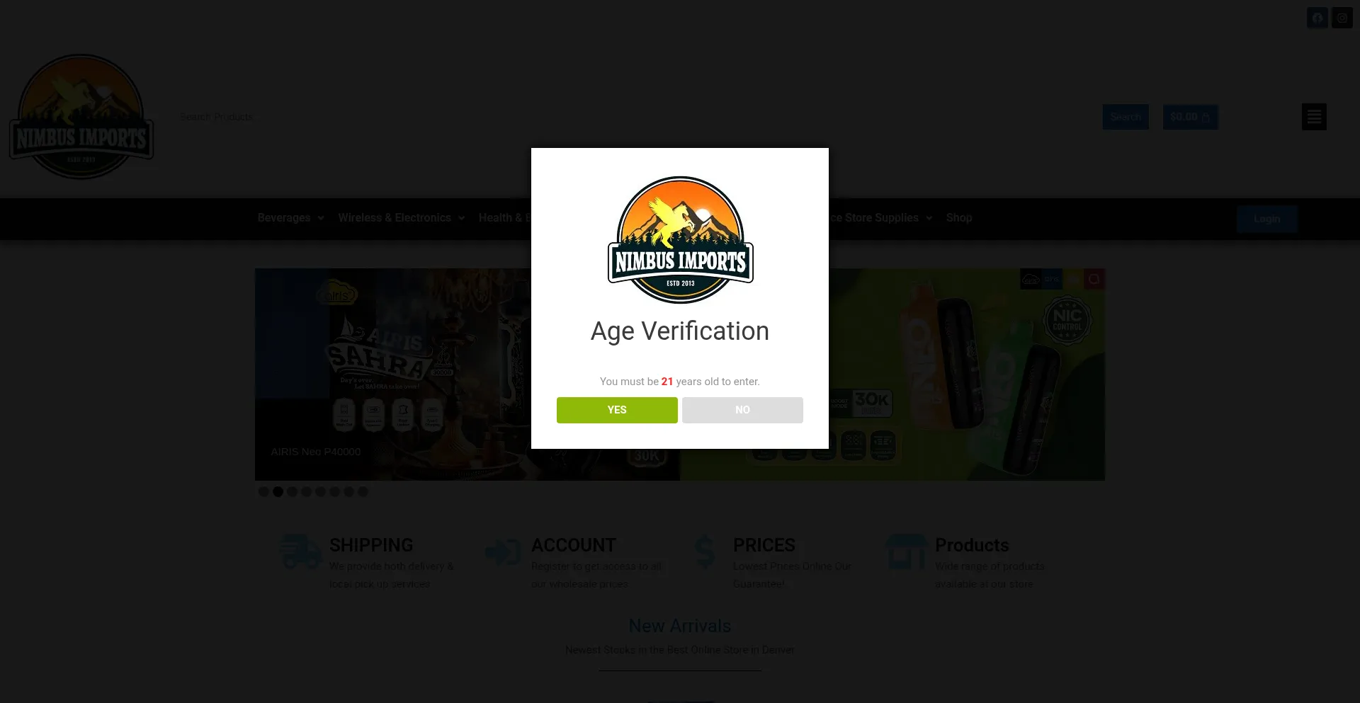 Nimbusimports.com é Seguro e Confiável?