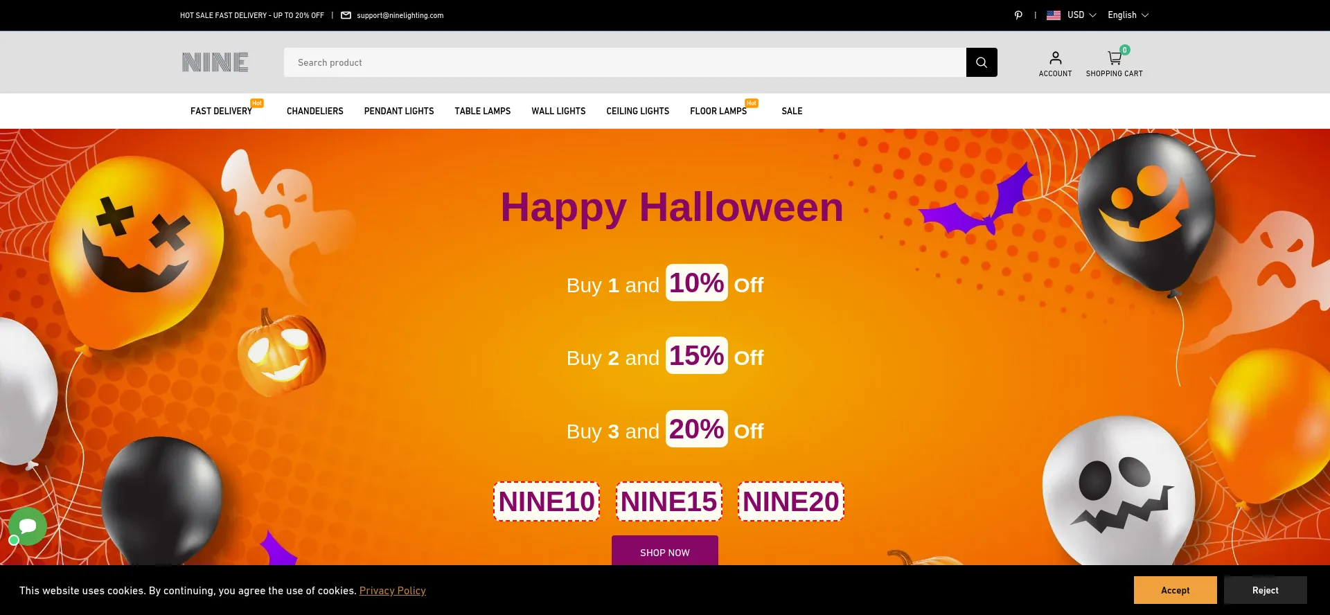 Ninelighting.com