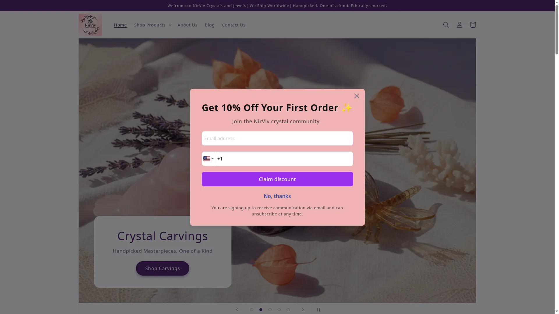Nirvivcrystalsandjewels.com
