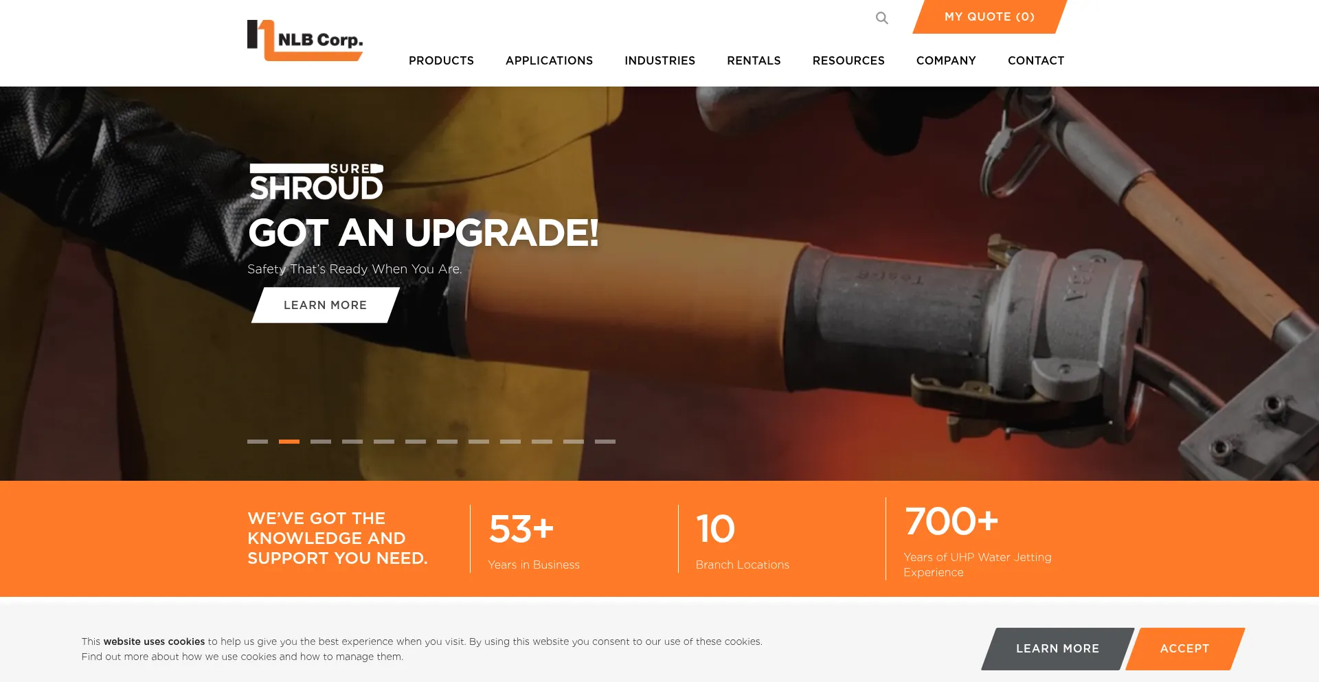 Nlbcorp.com Screenshot