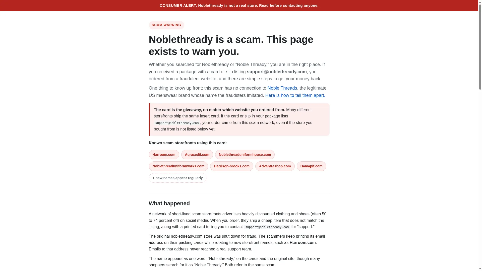 Noblethready.co