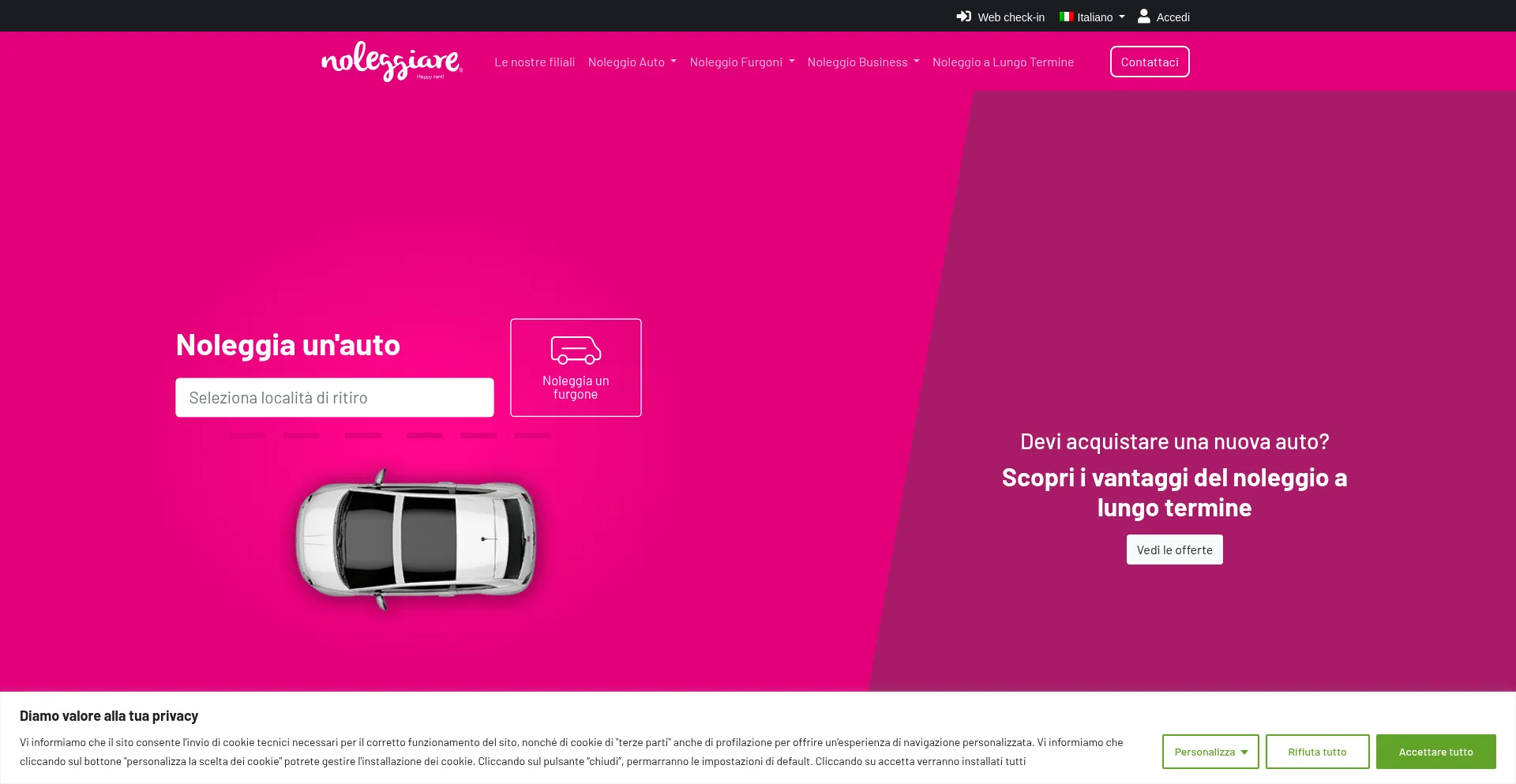 Noleggiare.it é Seguro e Confiável?