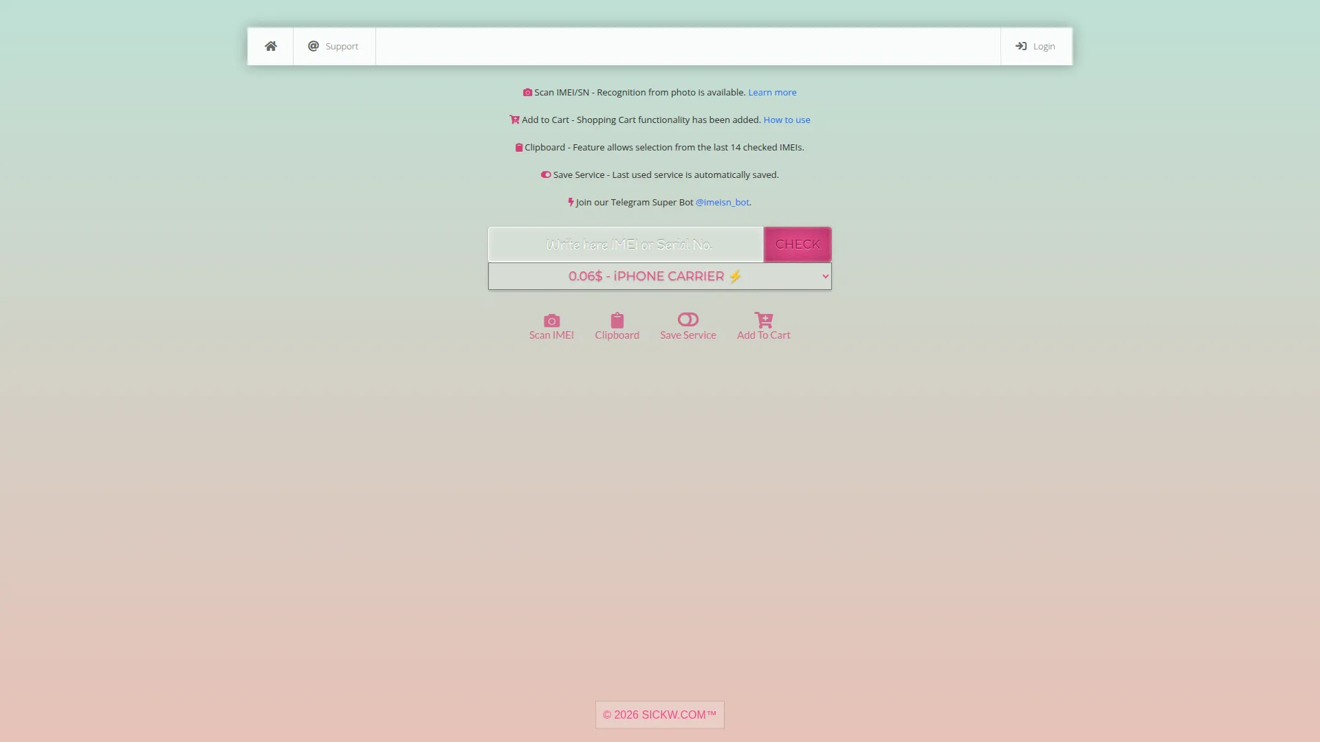 Noproxy.sickw.com