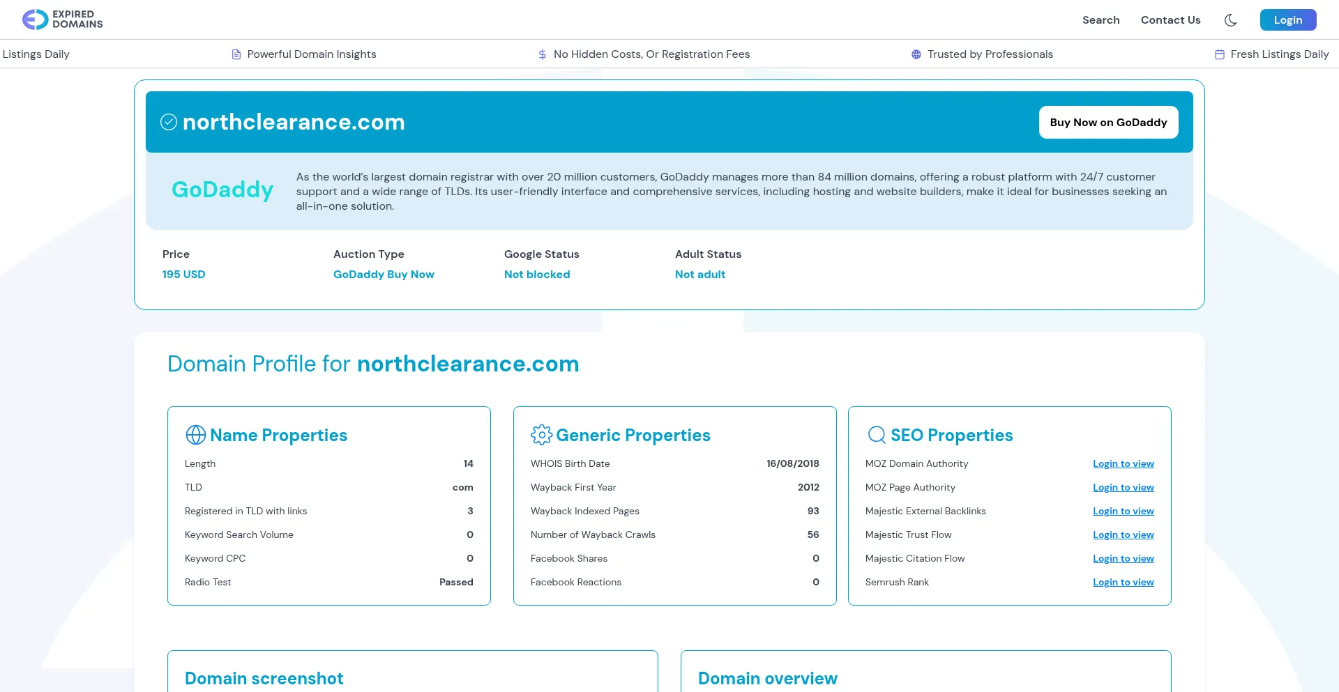 Northclearance.com