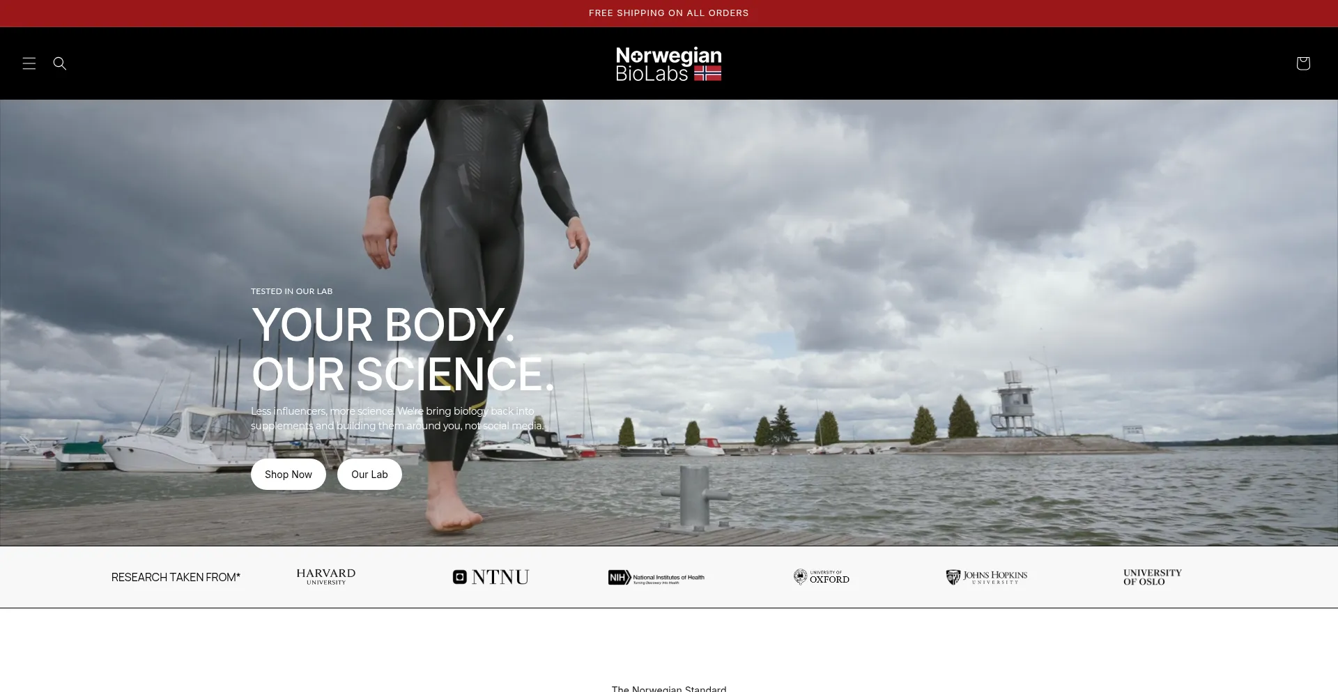 Norwegianbiolabs.com é Seguro e Confiável?