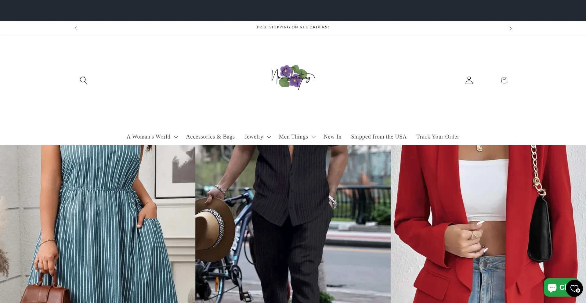 Website screenshot of Noshrinkingvioletus.com