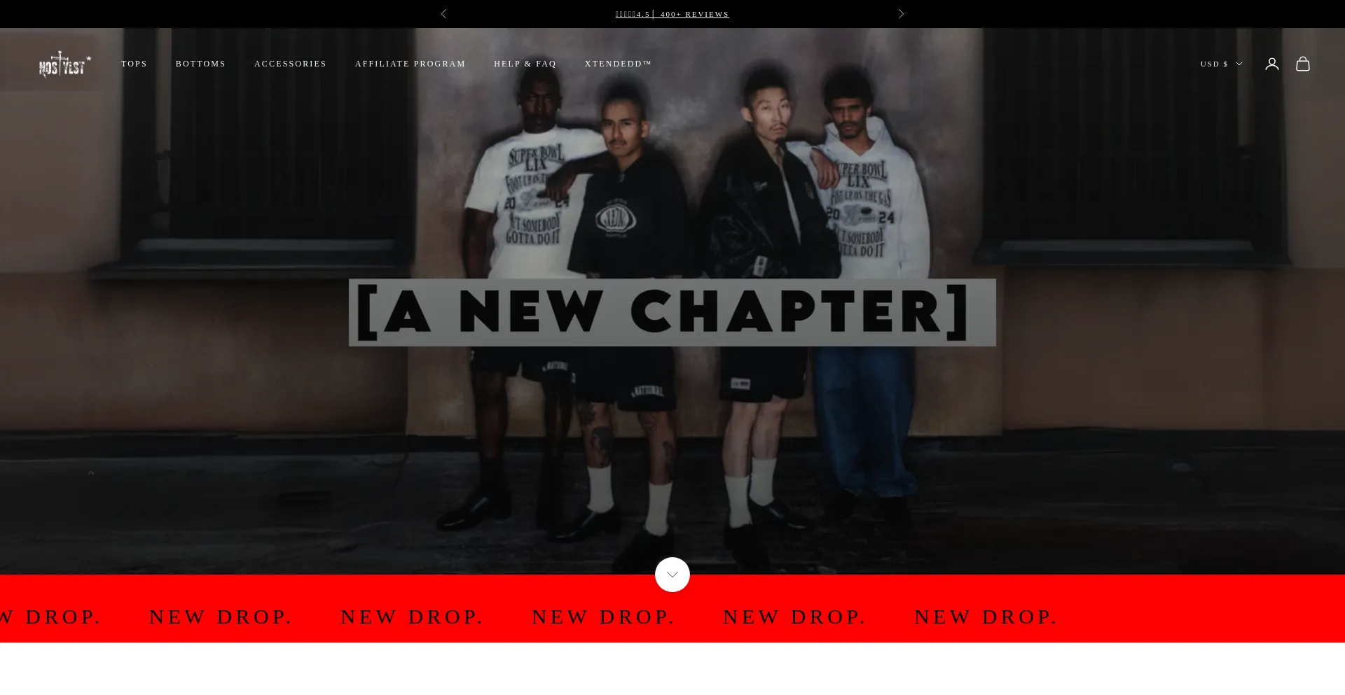Website screenshot of Nostylst.com