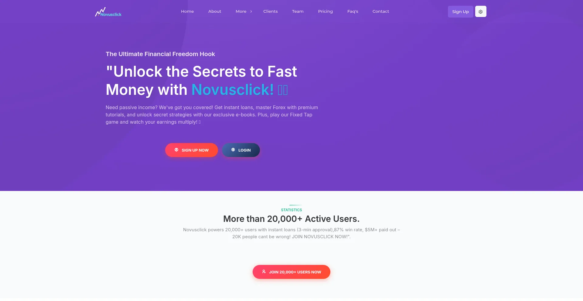 Novusclick.com é Seguro e Confiável?