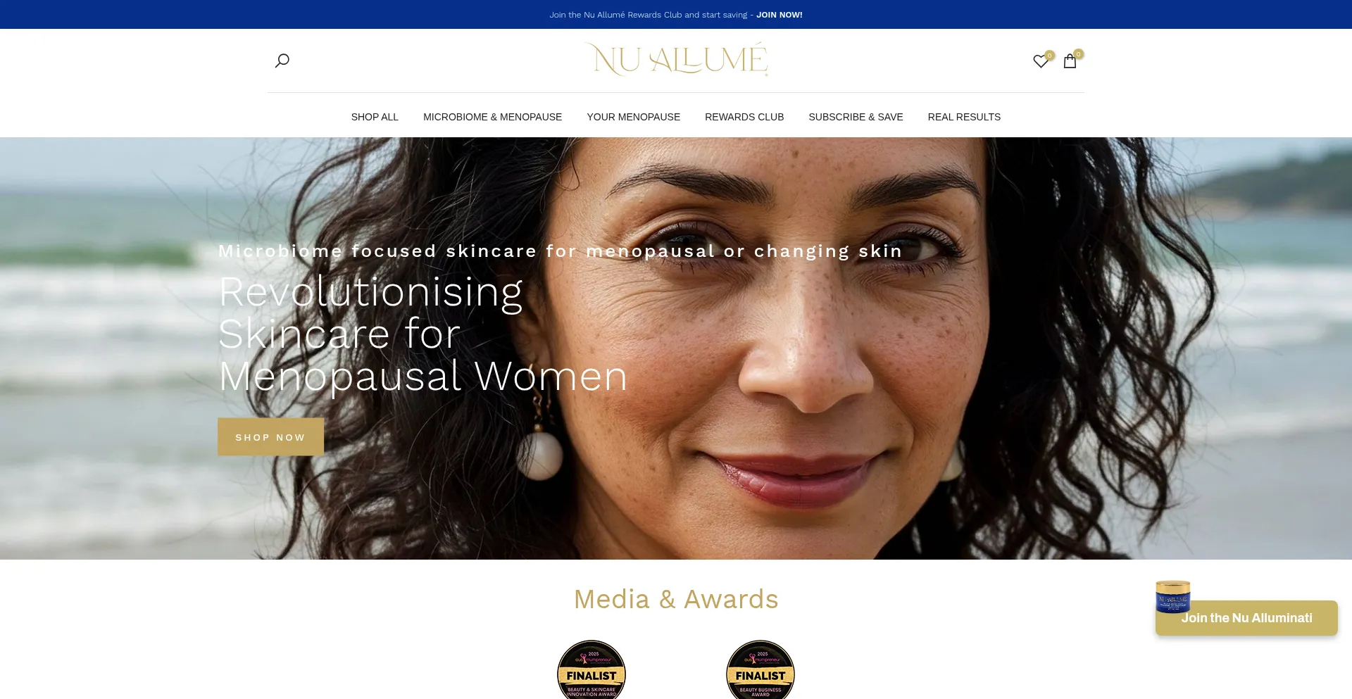 Nuallume.com Screenshot
