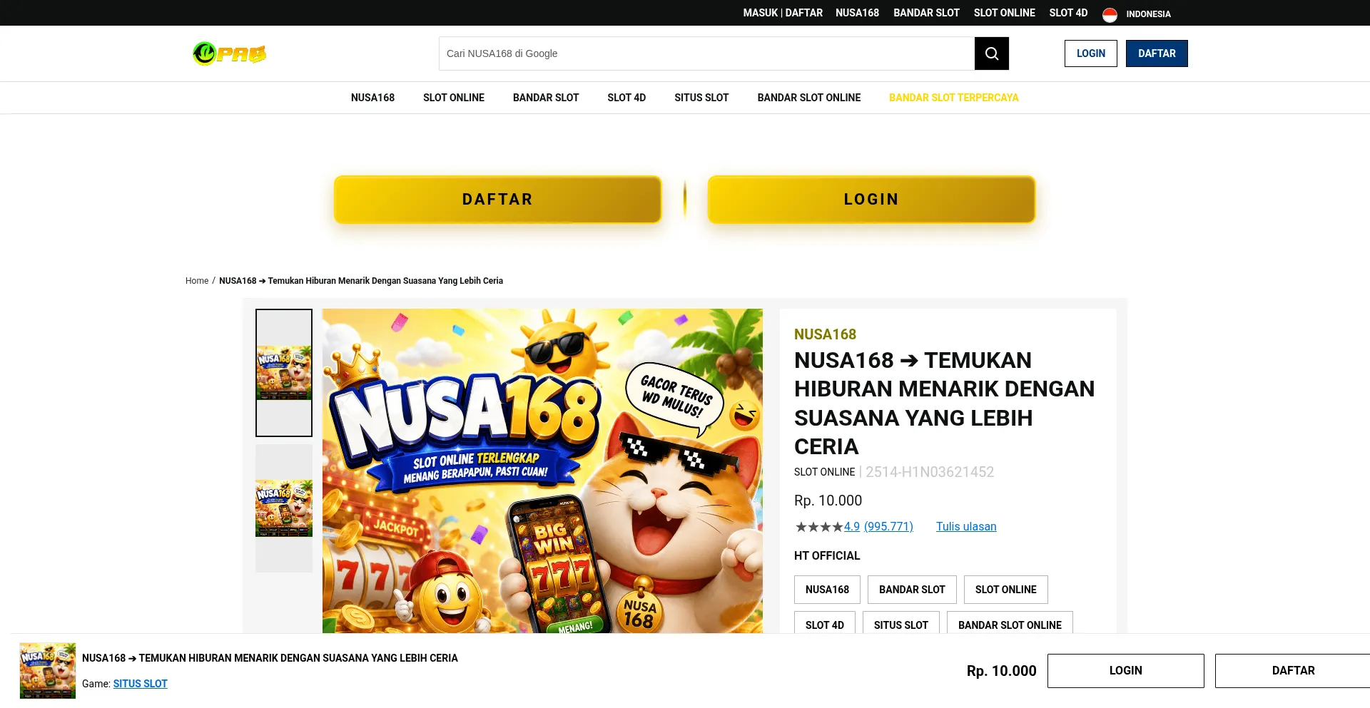 Nusa168.com