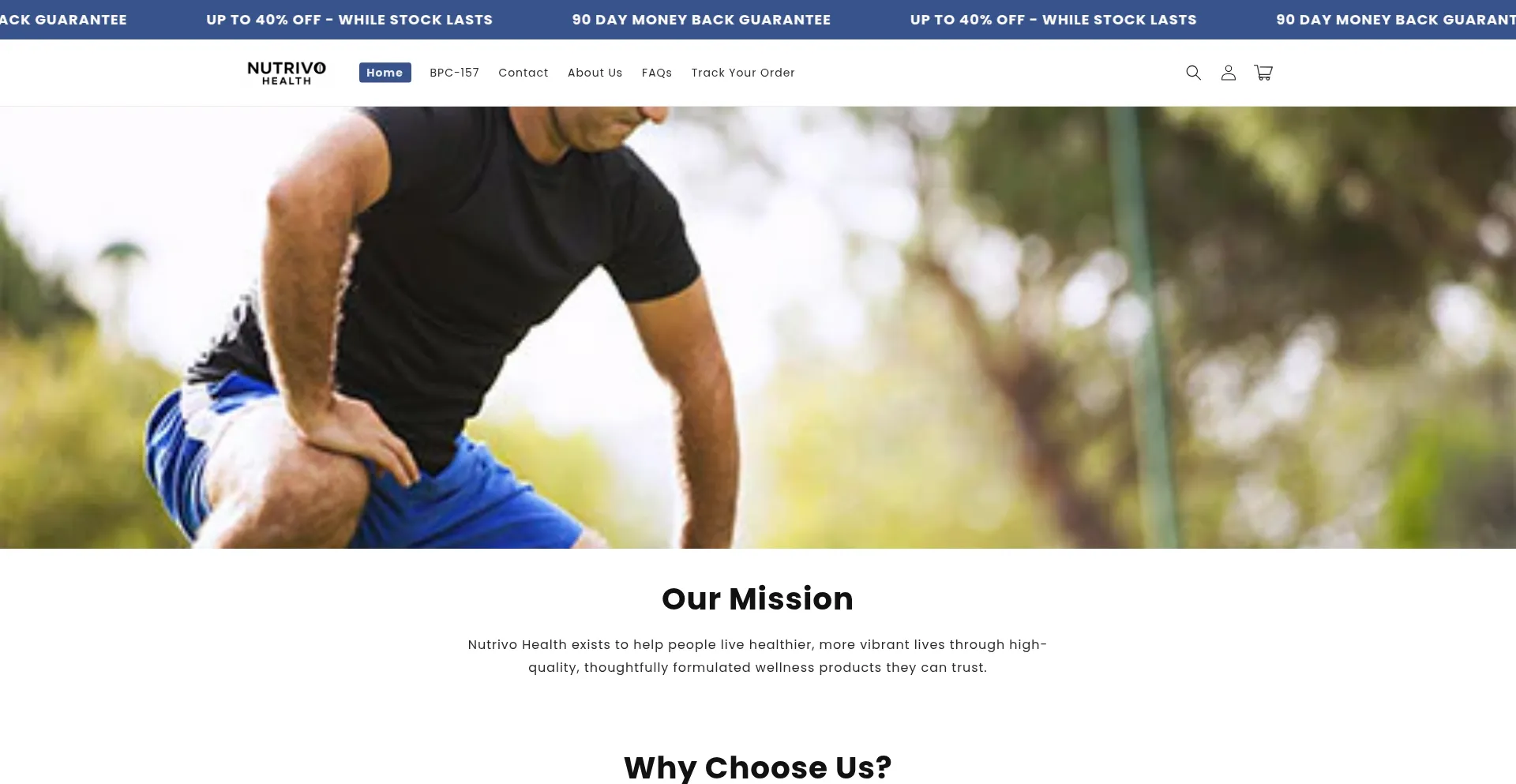 Nutrivohealth.com é Seguro e Confiável?