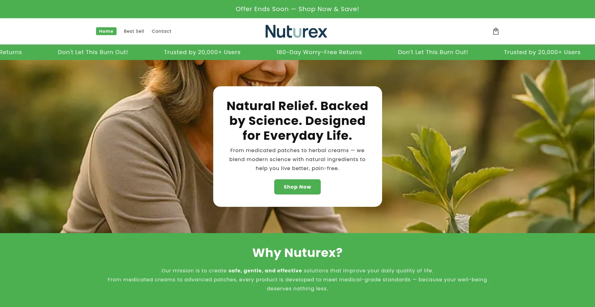 Nuturex.com