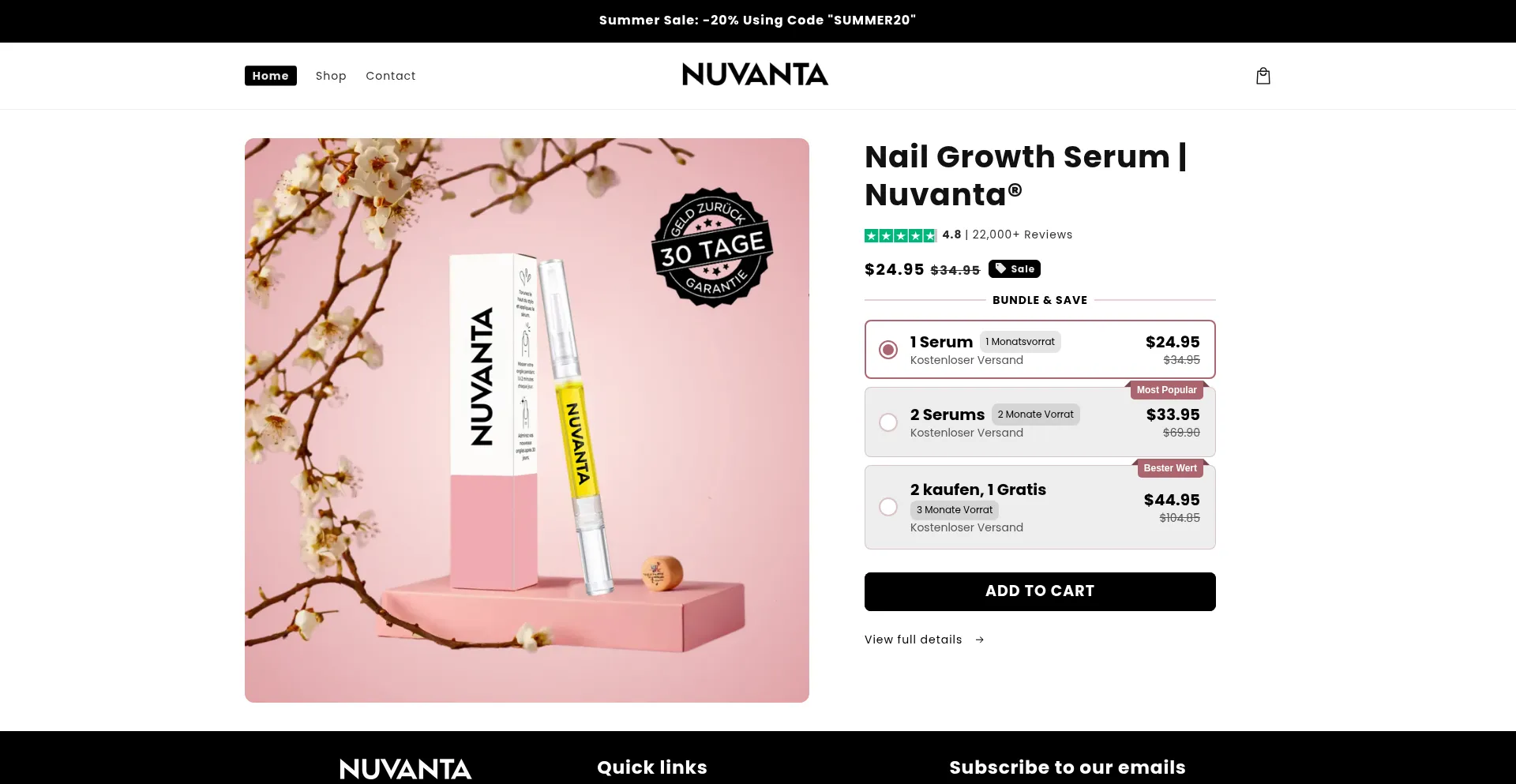Nuvanta-shop.com é Seguro e Confiável?