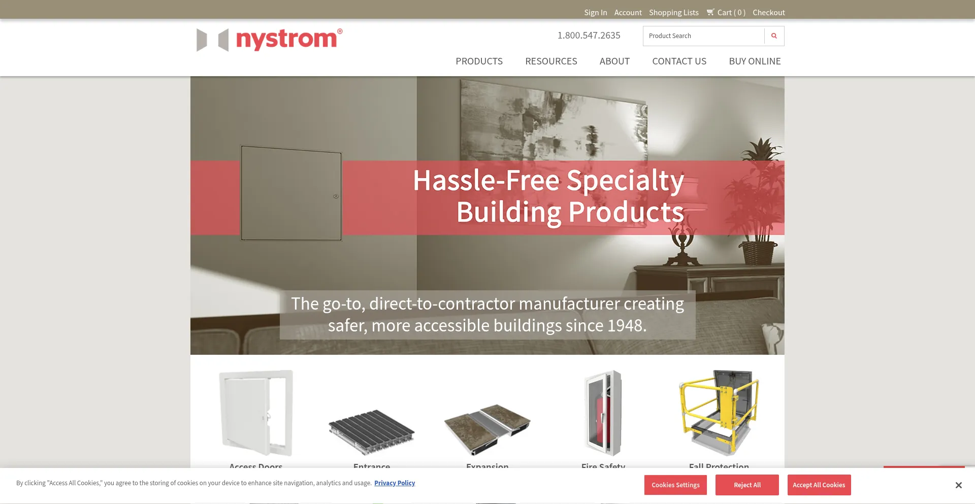 Nystrom R2a Nystrom.com: seguro ou legítimo? (Confiança excelente)