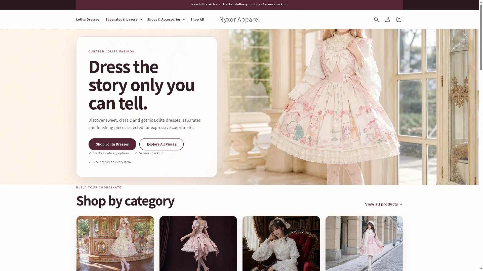 Nyxorapparel.com