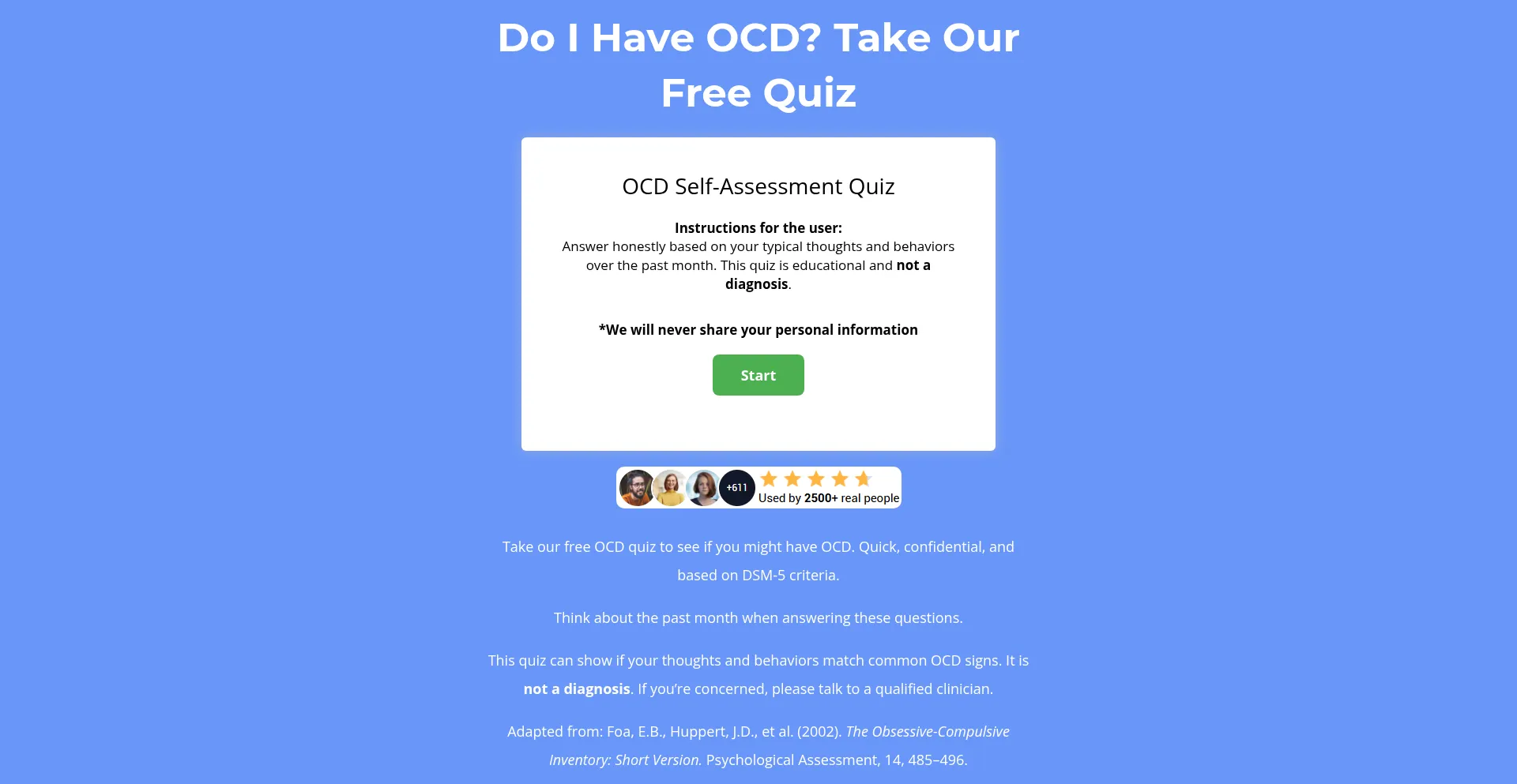 Ocdquiz.com é Seguro e Confiável?