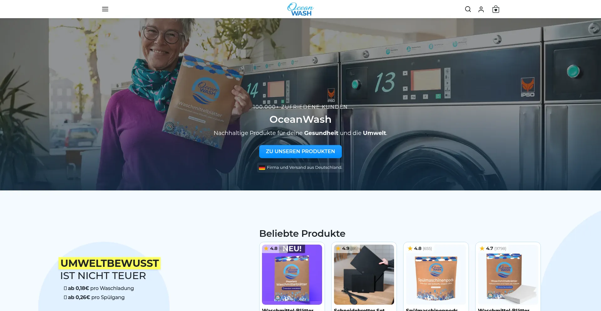 Oceanwash.de é Seguro e Confiável?