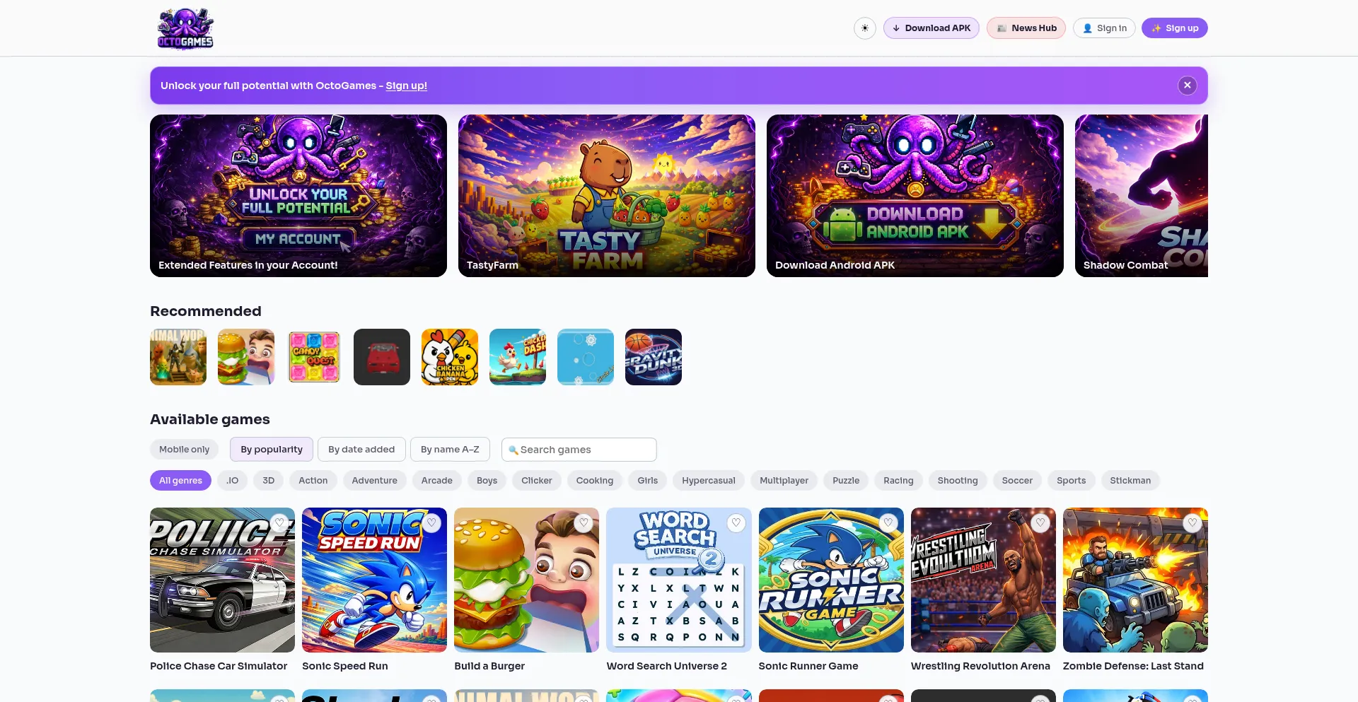 Octogames.io