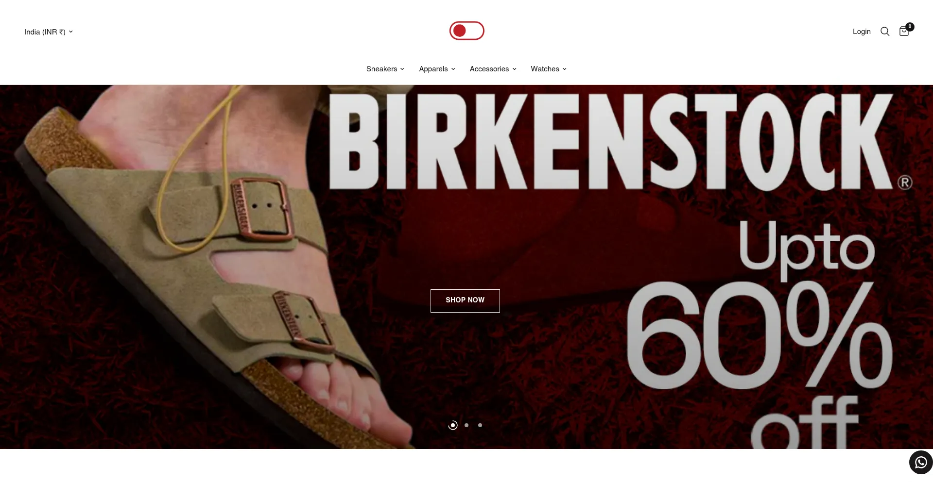 Website screenshot of Offkicks.co