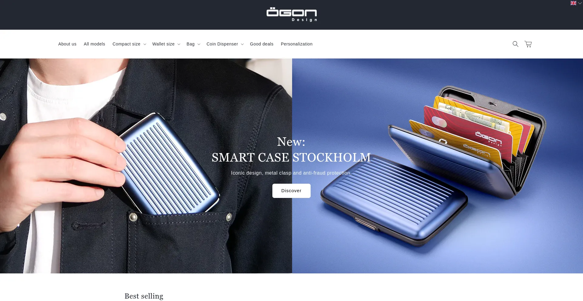 Website screenshot of Ogondesign.com