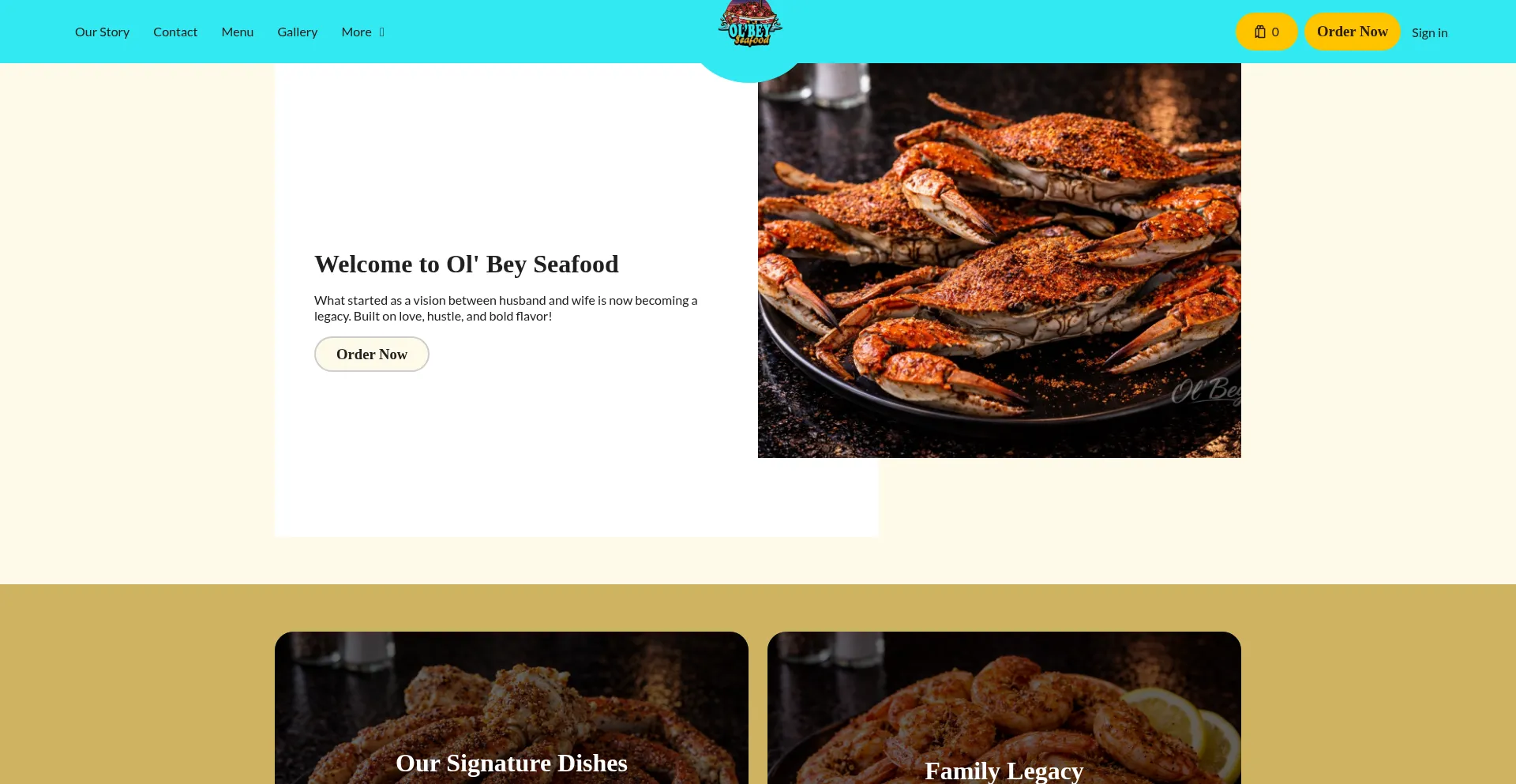 Olbeyseafood.com