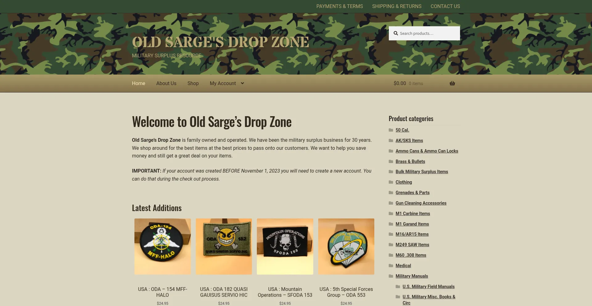 Oldsargesdropzone.com