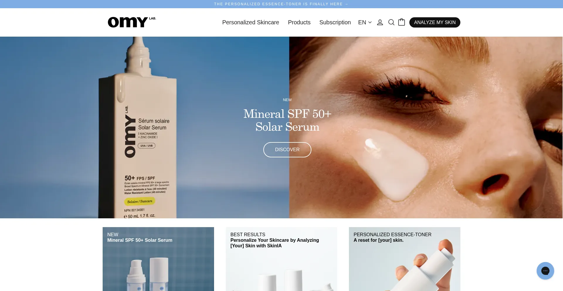 Omycosmetics.com