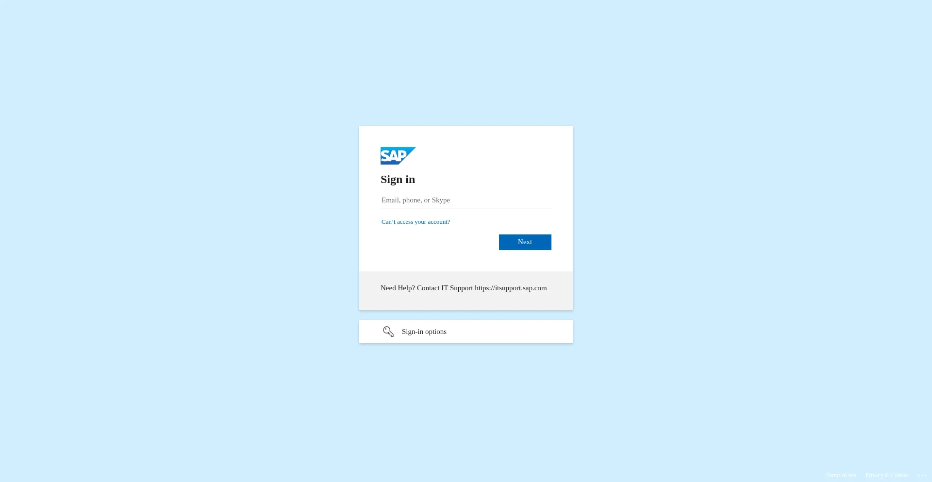 One.int.sap