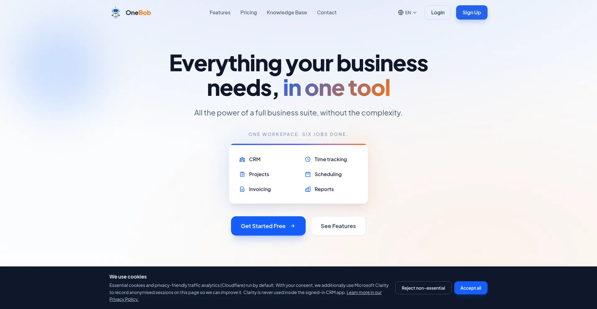 Onebob.io