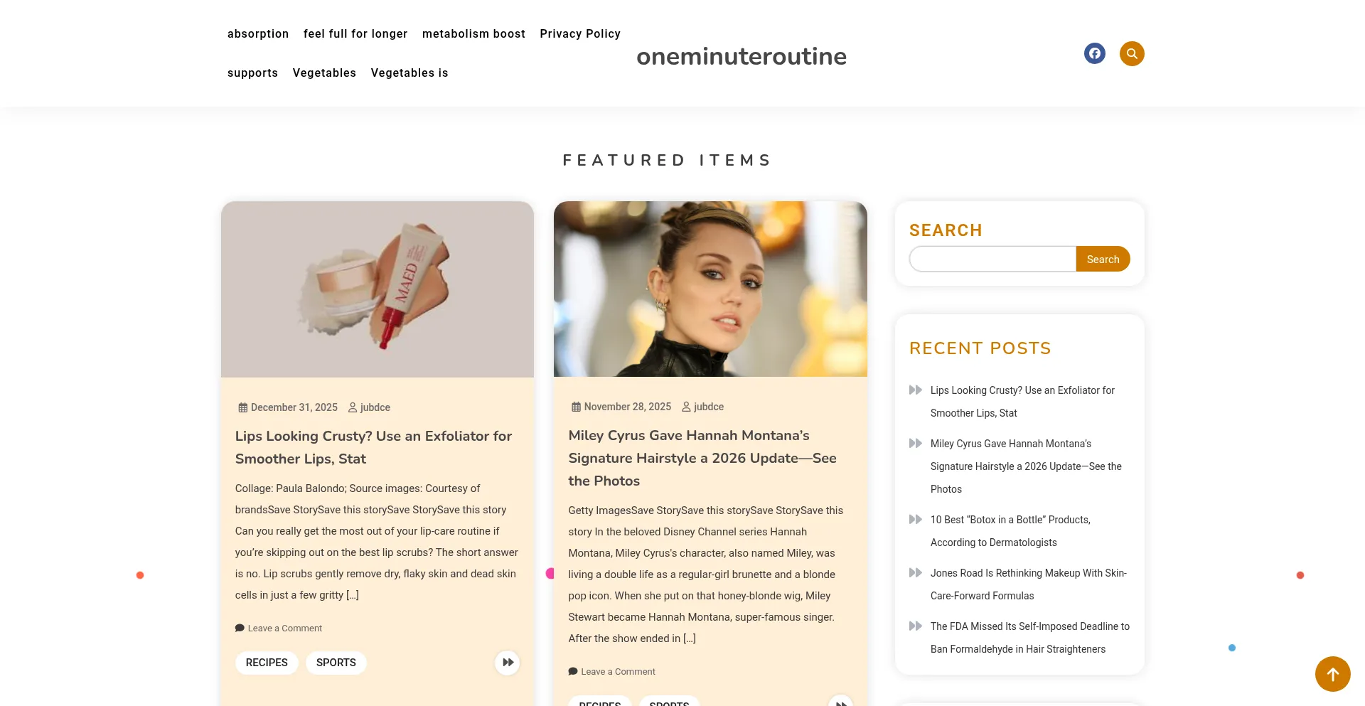 Oneminuteroutine.com