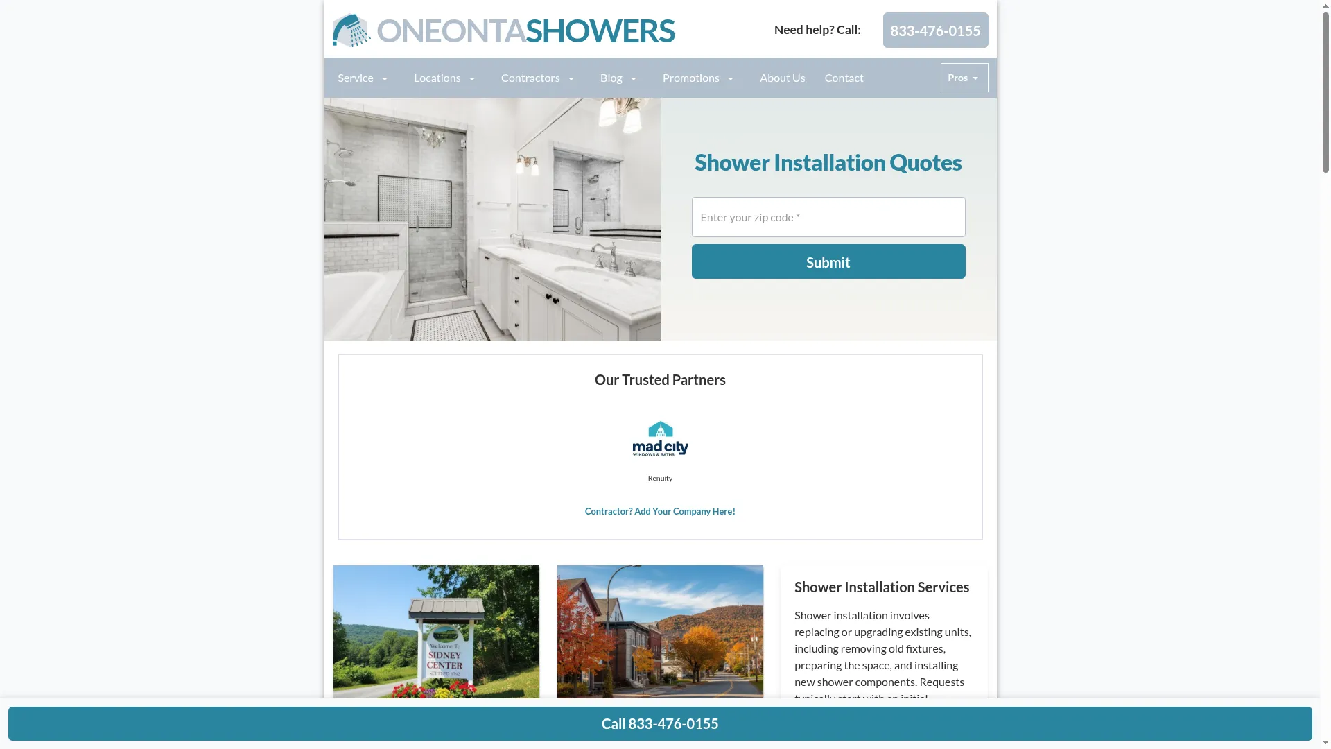 Oneontashowers.com