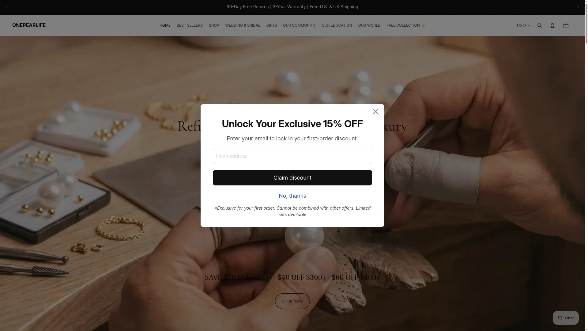 Onepearlife.com