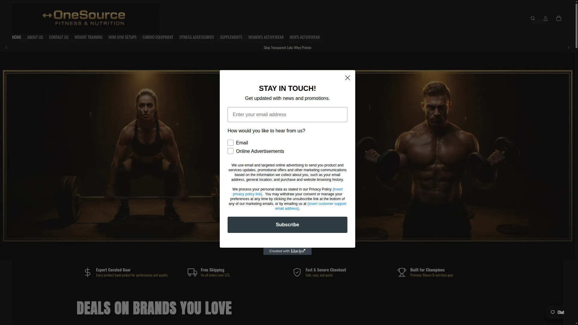 Onesourcefitnessandnutrition.com