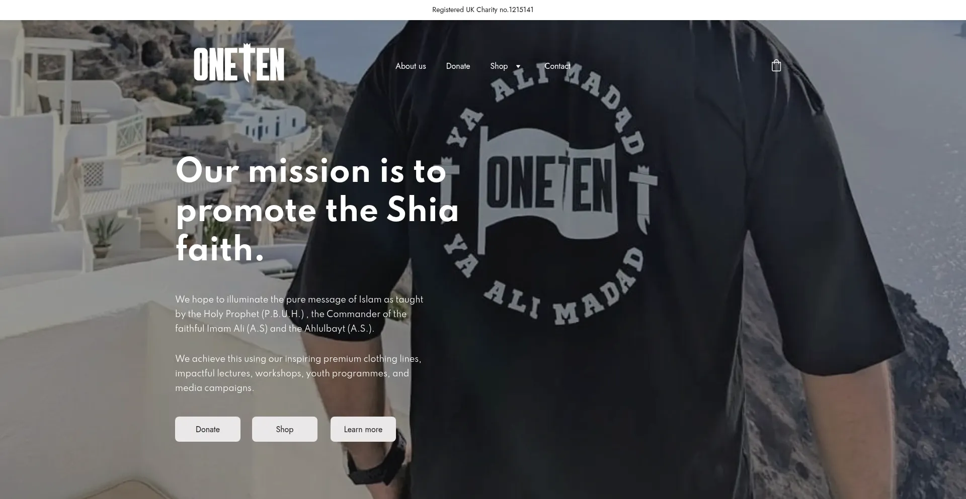 Onetencharity.org