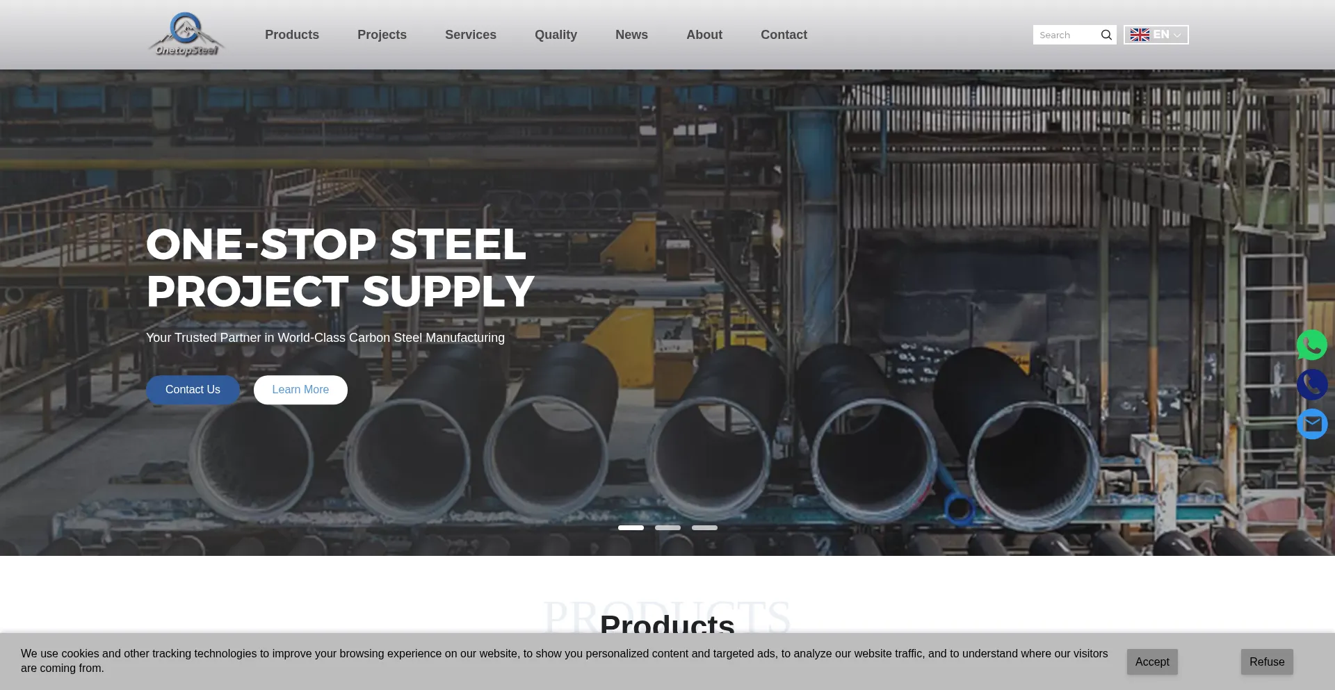 Onetopsteel.com