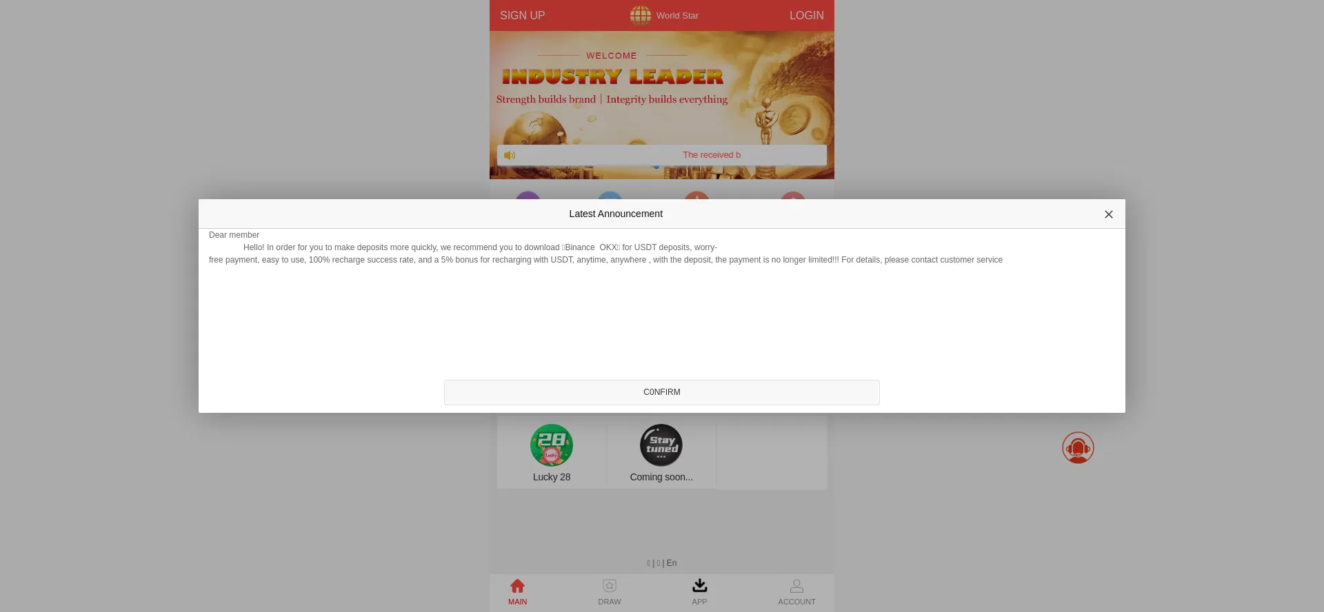 Oneworldstar.com Screenshot