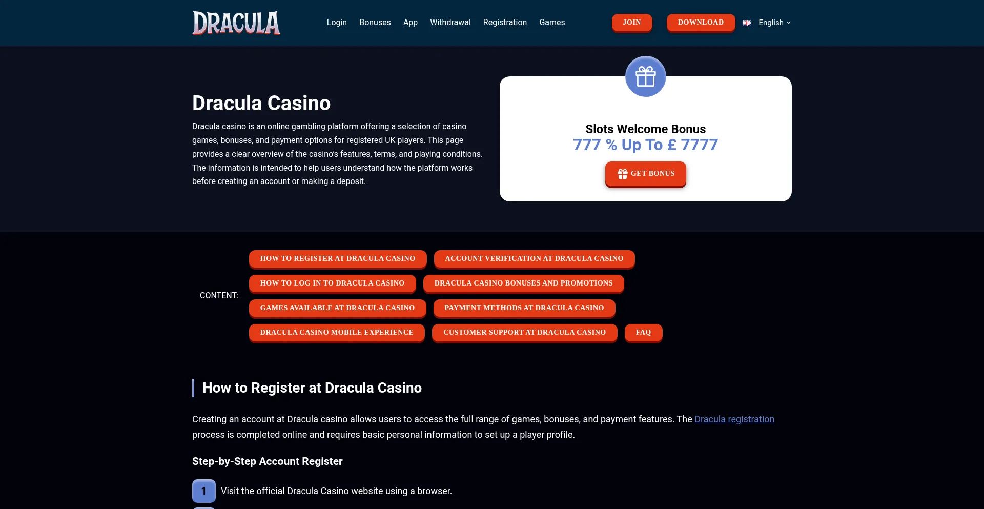 Online-draculacasino.com