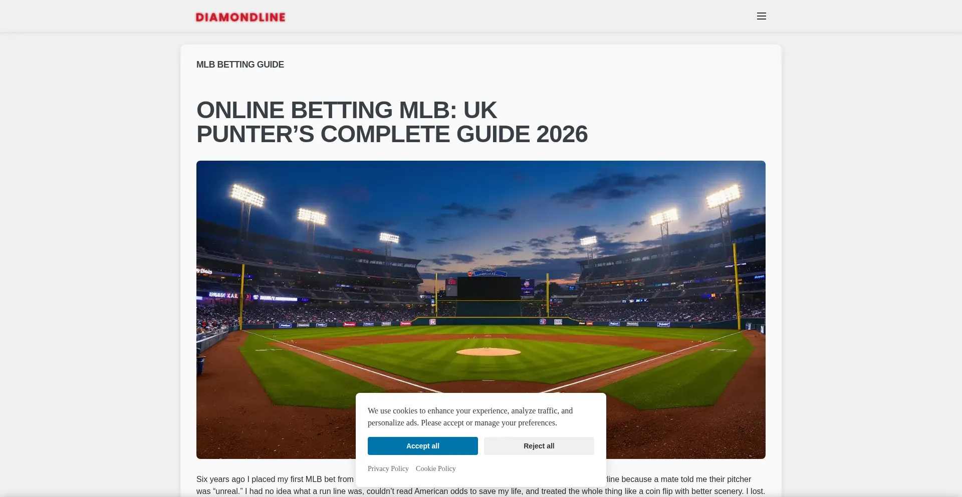 Onlinebettingmlb.com