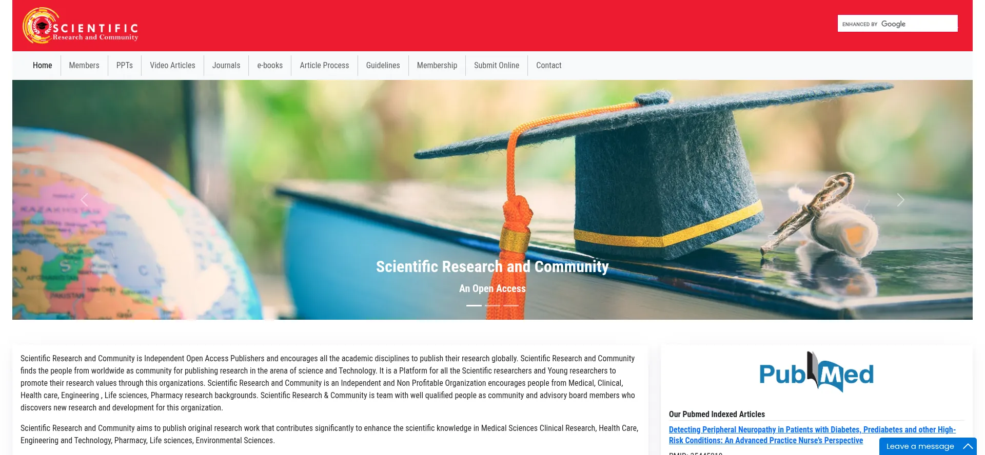 Onlinescientificresearch.com é Seguro e Confiável?
