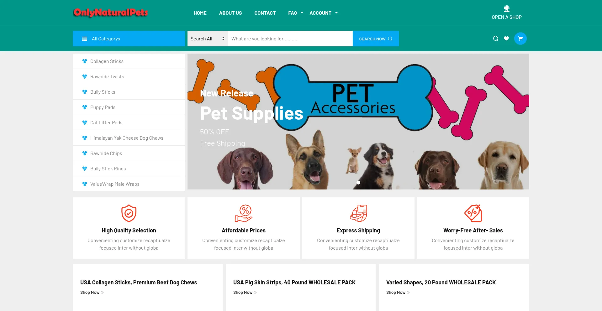 Onlynaturalpetsnew.shop é Seguro e Confiável?