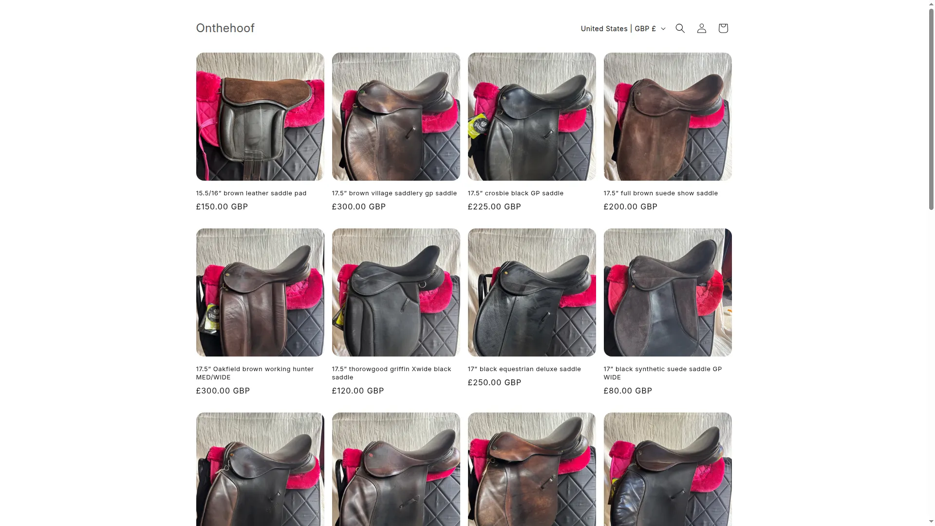 Onthehooftackshop.co.uk