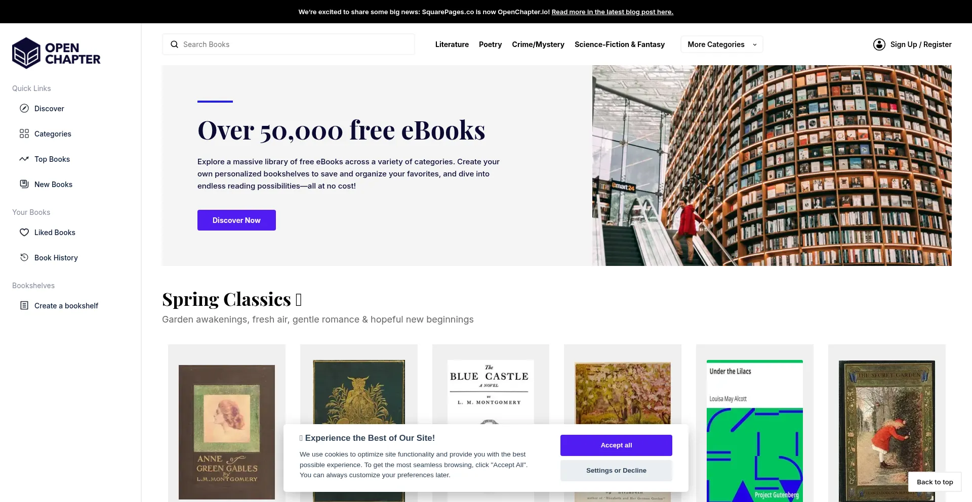Openchapter.io