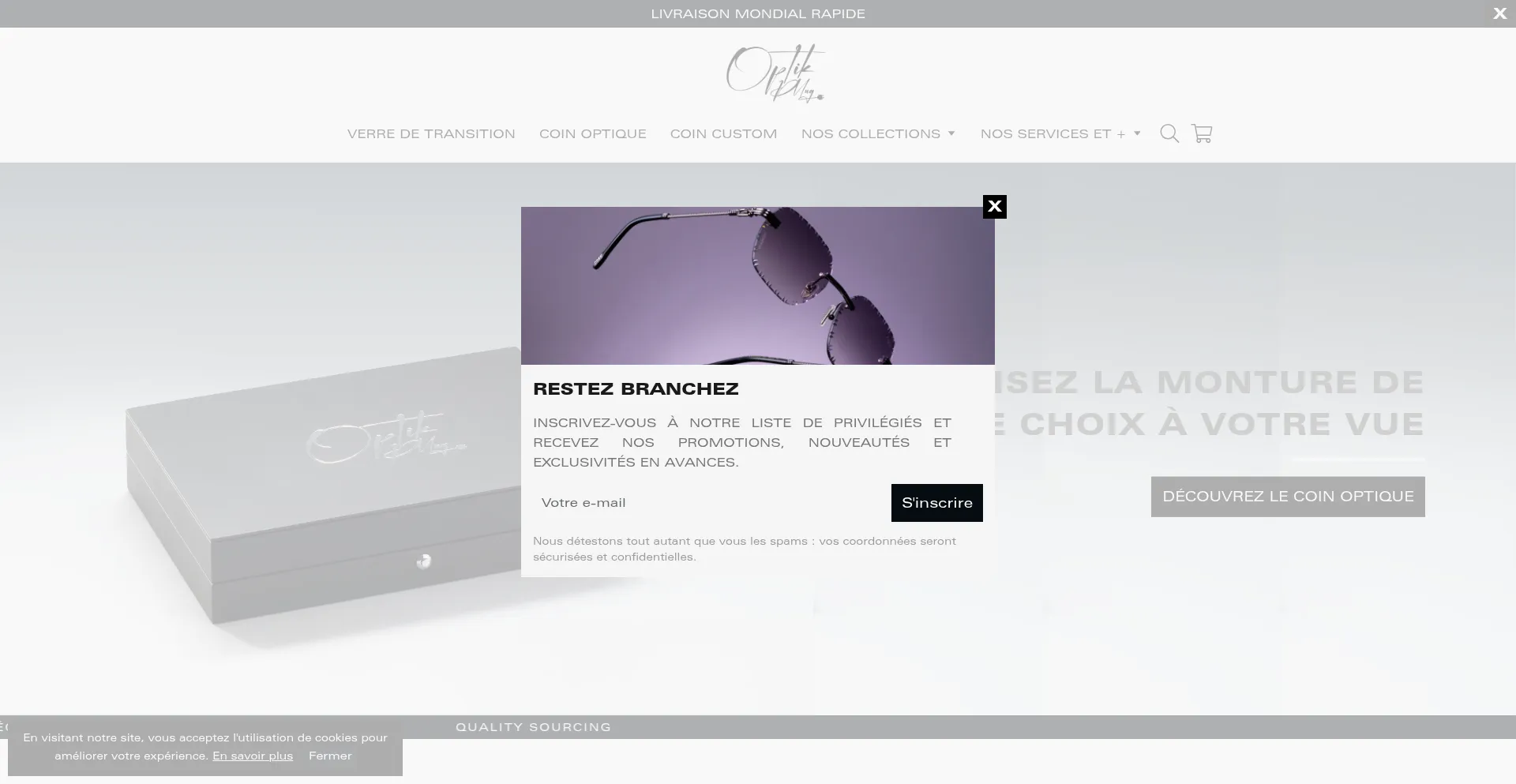 Website screenshot of Oplugstore.com