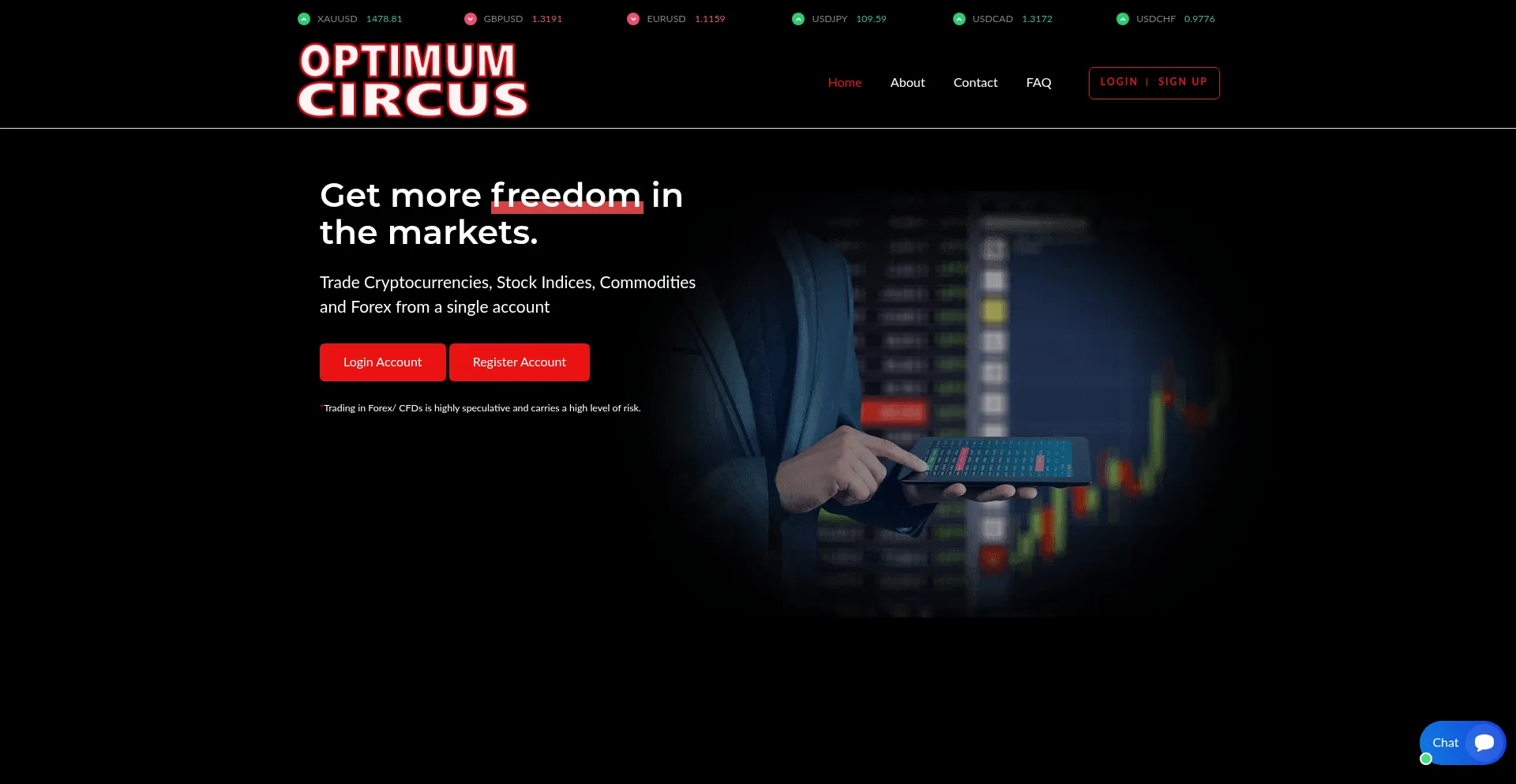 Optimumcircus.online é Seguro e Confiável?