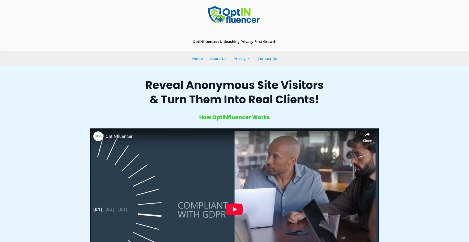 Optinfluencer.com é Seguro e Confiável?