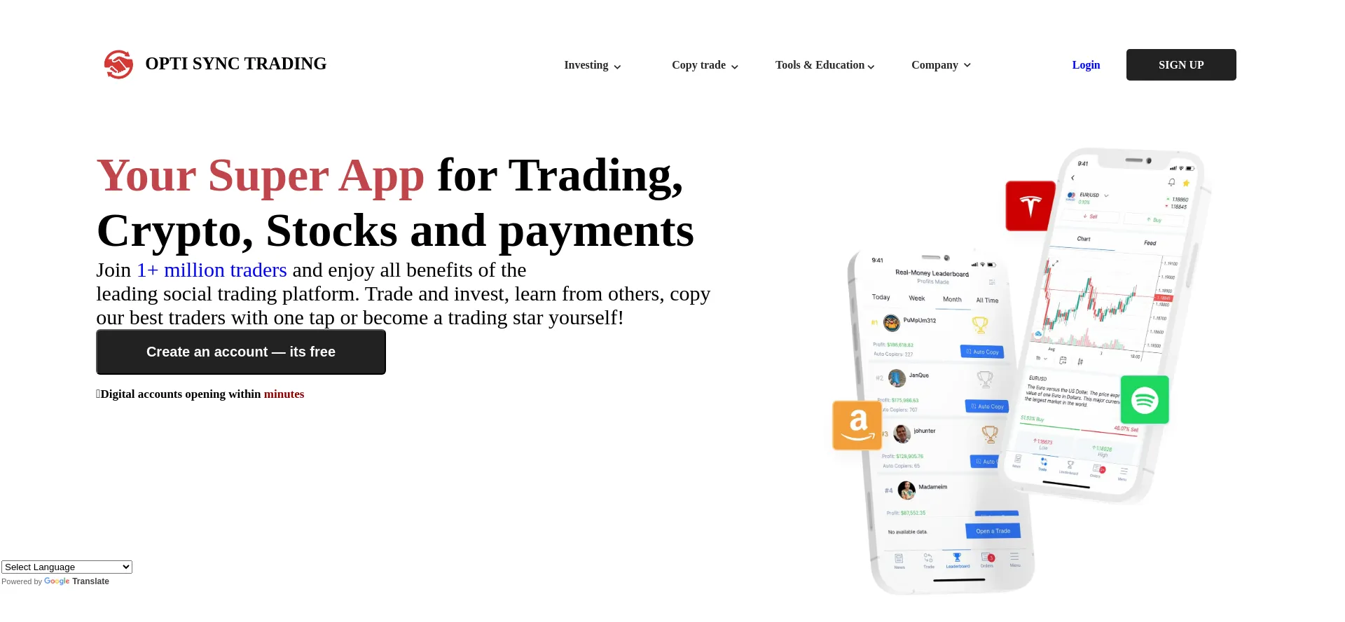 Optisynctrading.com